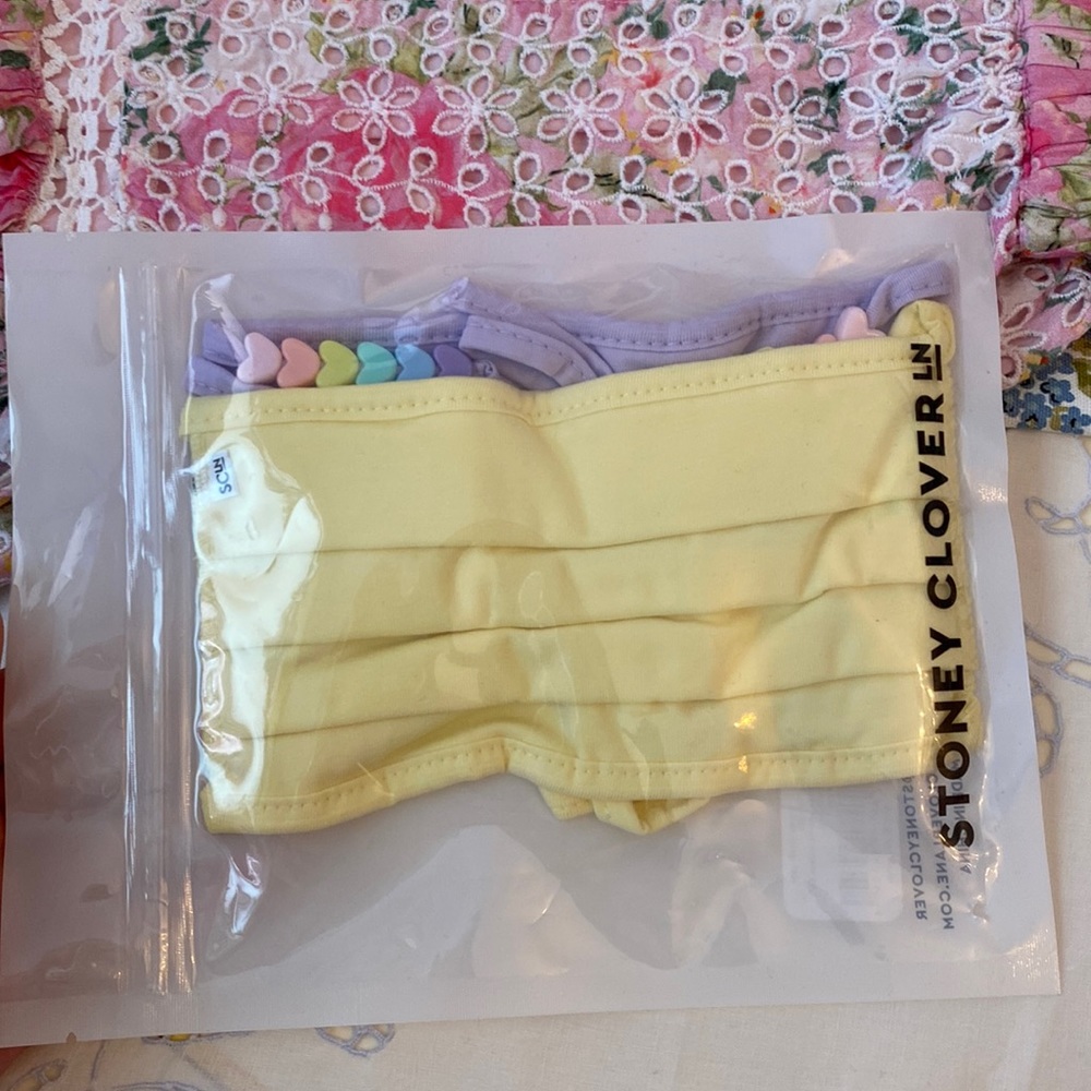 Stoney clover face masks